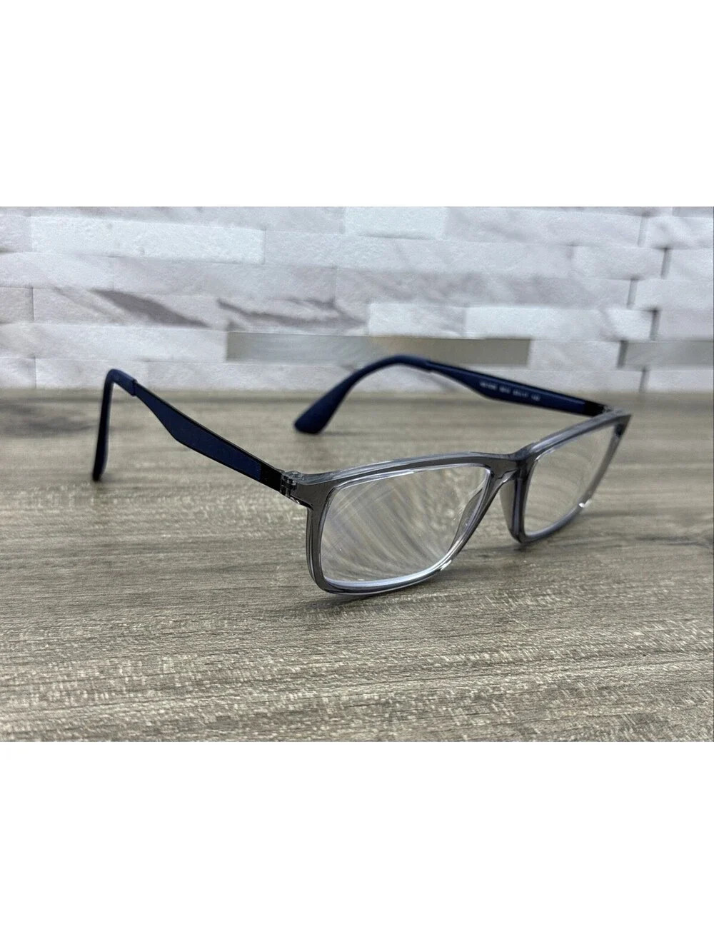 Ray Ban RB 7056 5814 Eyeglasses 53[]17-145 Grey Rectangular Men Frames Only